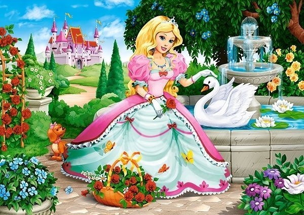 Puzzle Castorland 60 Midi Princess with Swan (B-066056)
