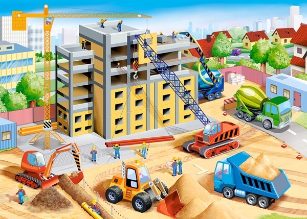 Puzzle Castorland 70 Midi Big Construction Site (B-070138)