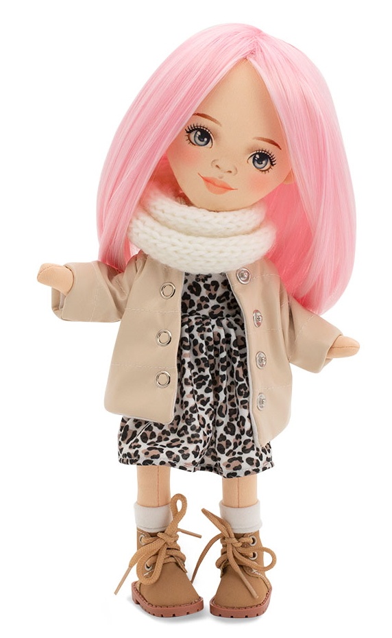 Păpușa Orange Toys Billie in a Leather Down Jacket 32cm (SS06-12)