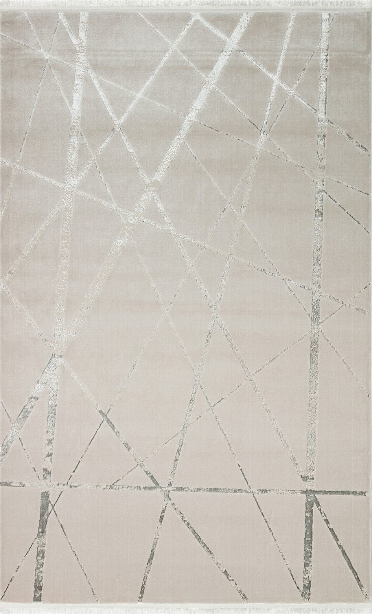 Covor Eko Hali Lisbon LS 04 Cream Silver 2.40x3.40m