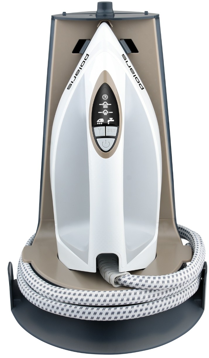 Утюг с парогенератором Polaris PSS 7570K White/Gold