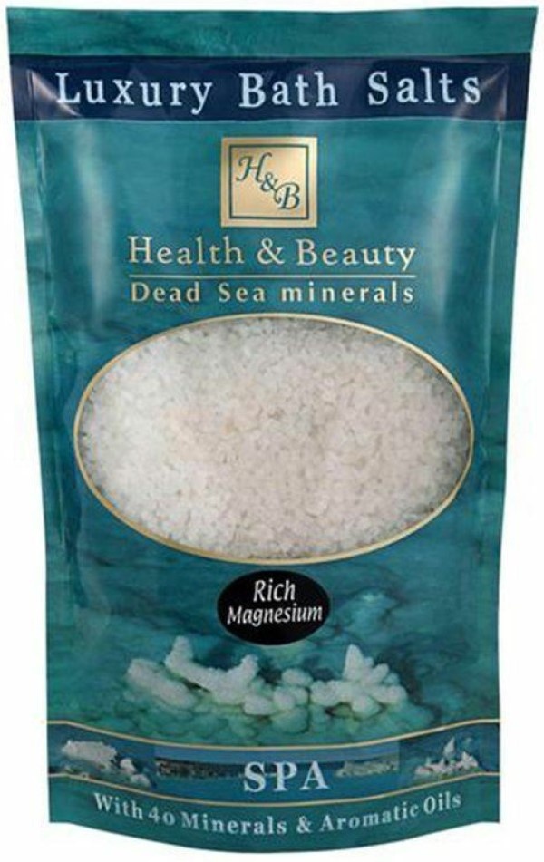 Соль для ванны Health & Beauty White Natural 500gr