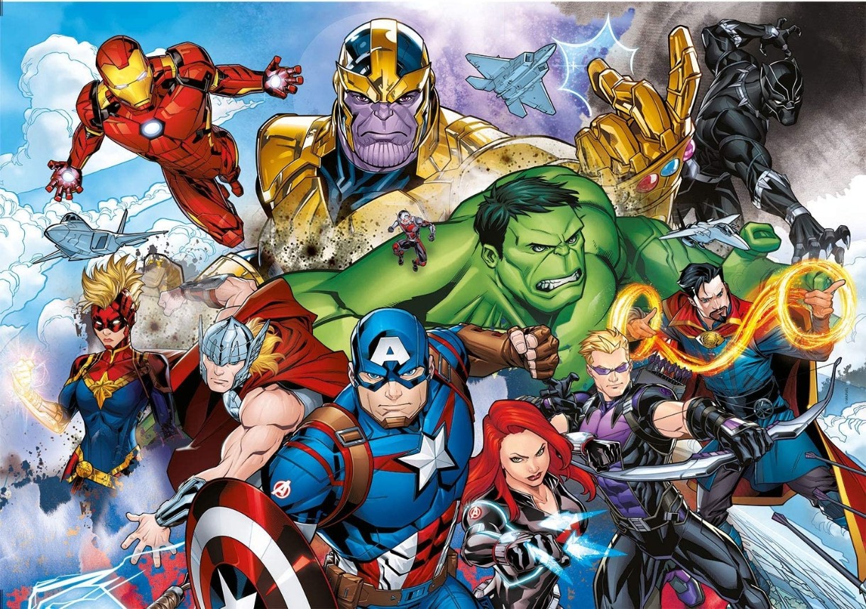 Пазл Clementoni 104 Marvel Avengers (25718)
