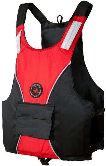 Спасательный жилет Aquarius Kajakowa Black/Red XXL