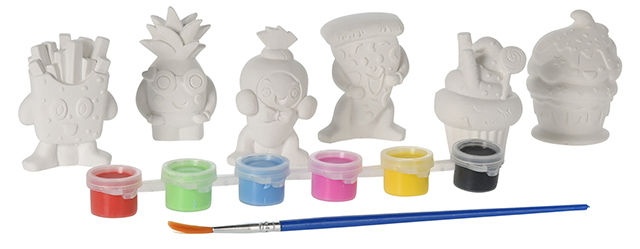 Set pentru colorat figurine ceramice Qiu Hao (18313)