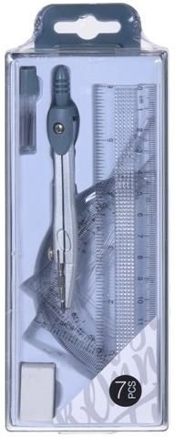 Готовальня Deluxe 7pcs (08526)