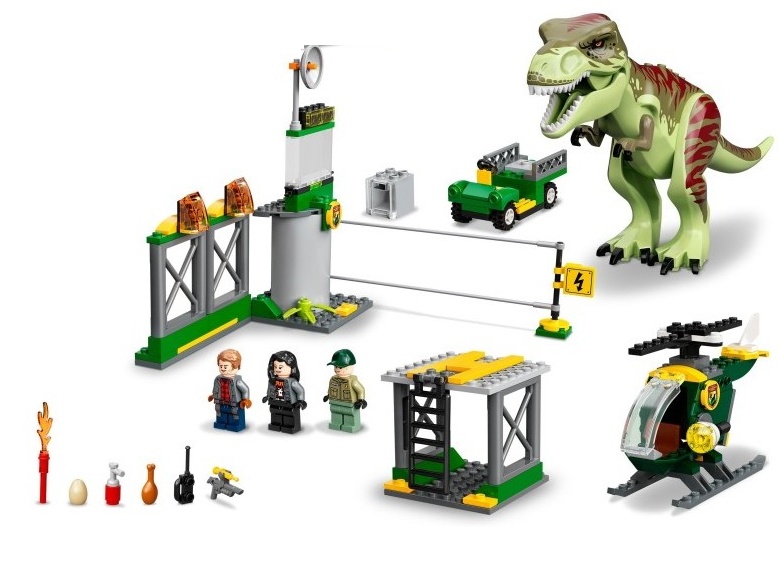 Set de construcție Lego Jurassic World: T. Rex Dinosaur Breakout (76944)