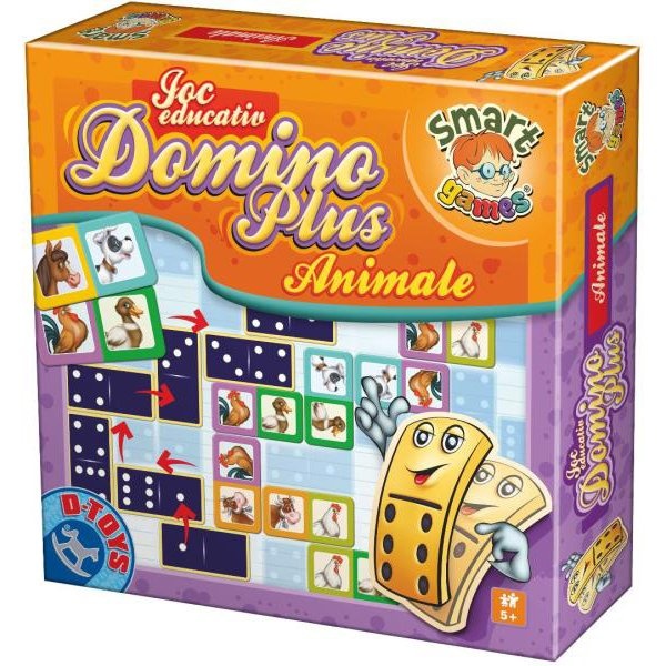 Joc educativ de masa Sport Domino Animale (41218)