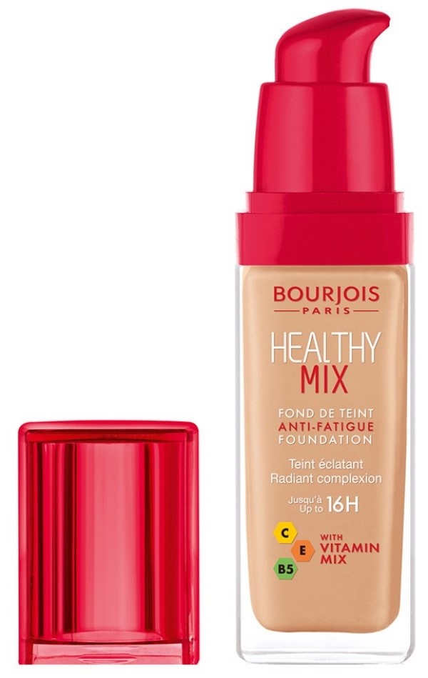 Fond de ten pentru față Bourjois Healthy Mix Foundation 55 Dark Beige