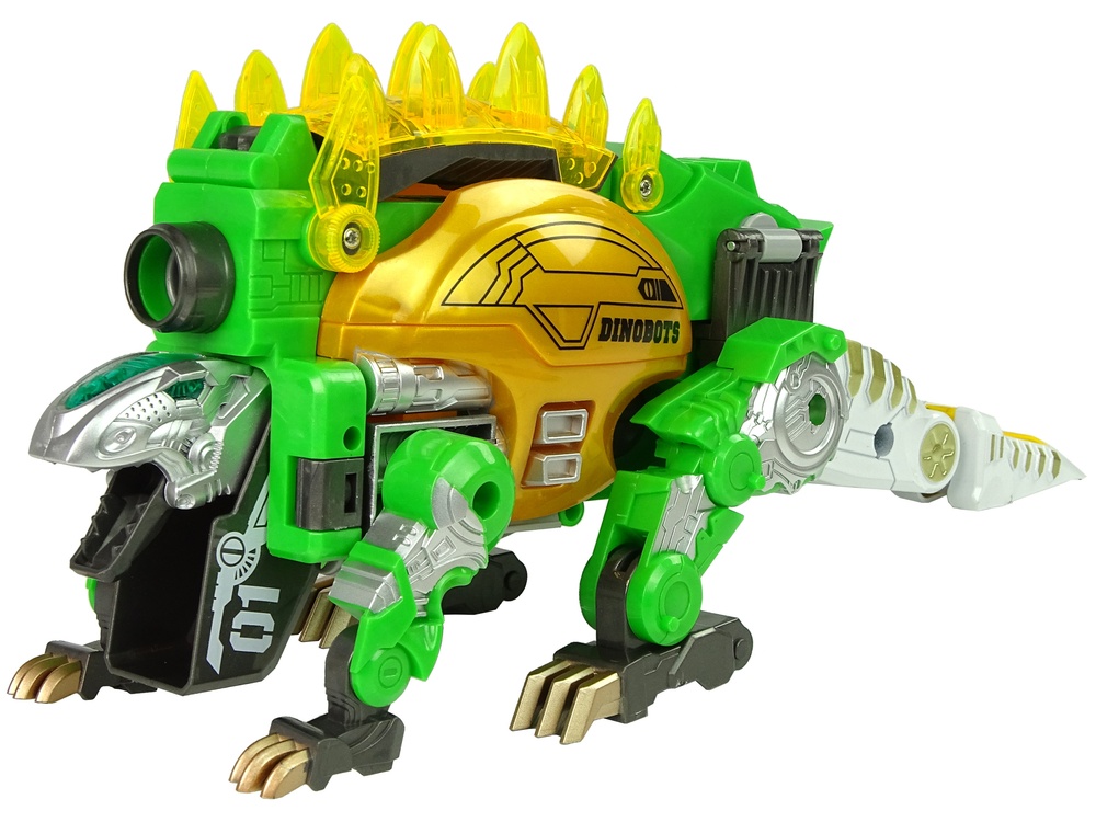 Бластер Leantoys Dinobots 2in1 Stegozaur Green (10043)