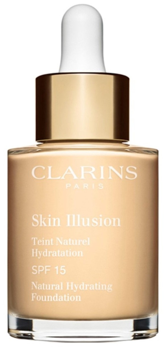 Тональный крем для лица Clarins Skin Illusion Natural Hydrating Foundation 100.5