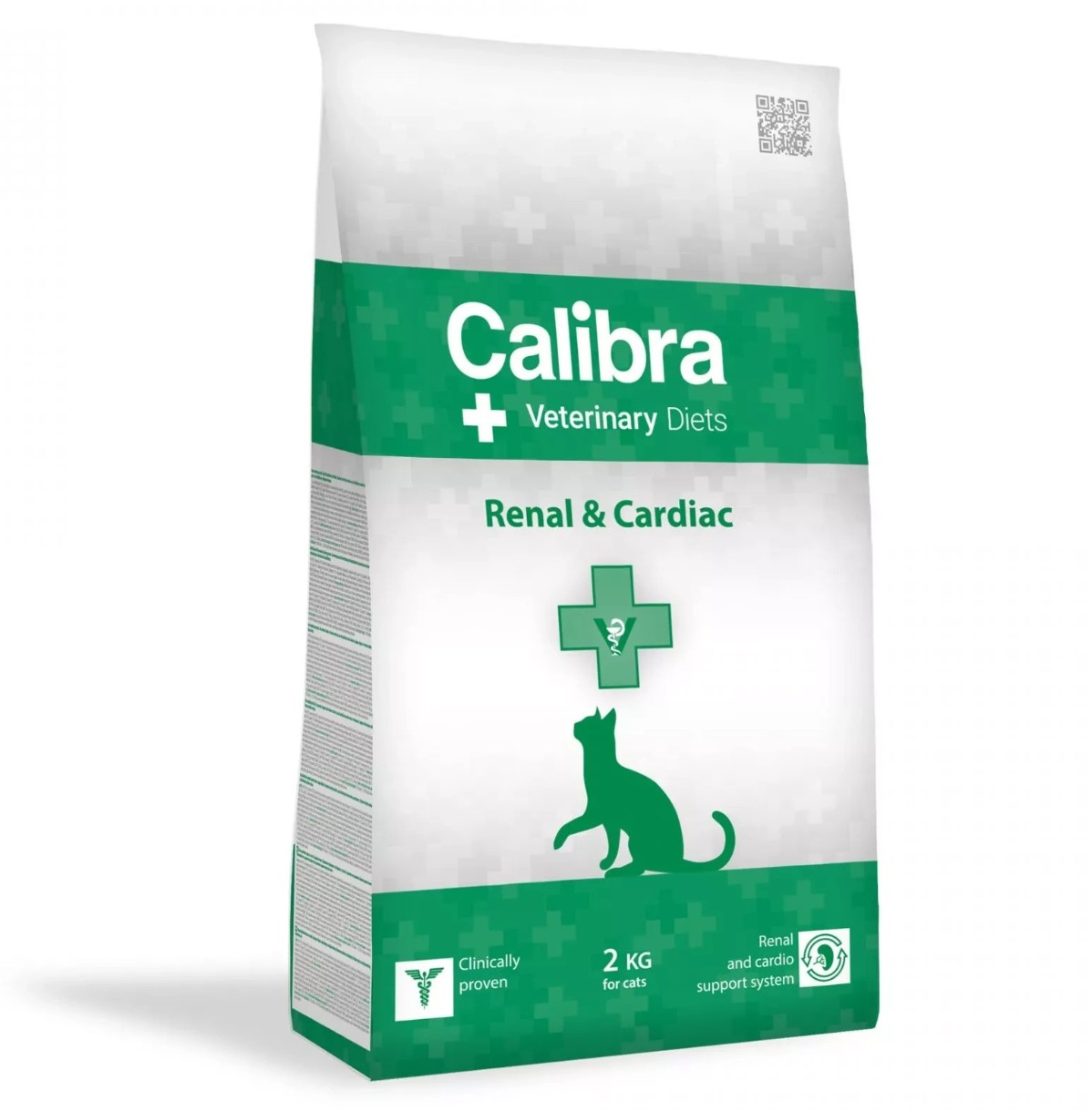 Hrană uscată pentru pisici Calibra Veterinary Diets Renal & Cardiac 2kg