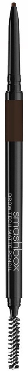 Creion pentru sprâncene Smashbox Brow Tech Matte Pencil Dark Brown