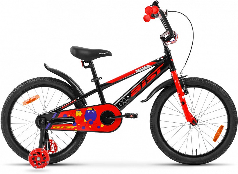 Детский велосипед Aist Pluto 18 Black/Red