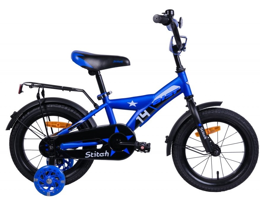 Bicicletă copii Aist Stitch 14 Blue