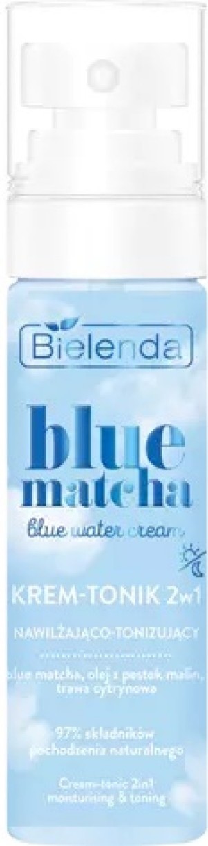 Крем-тоник для лица Bielenda Blue Matcha 2in1 75ml