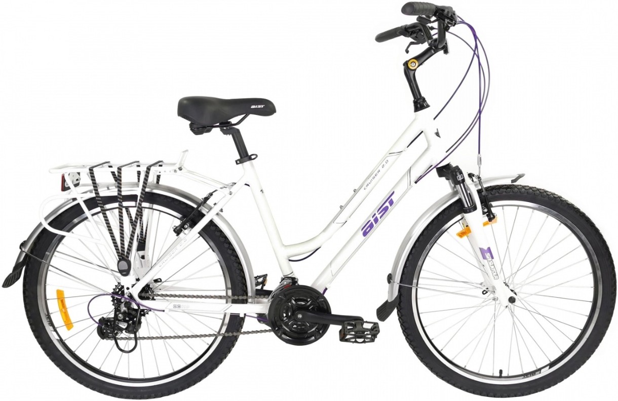 Bicicletă Aist Cruiser 2.0 26 White