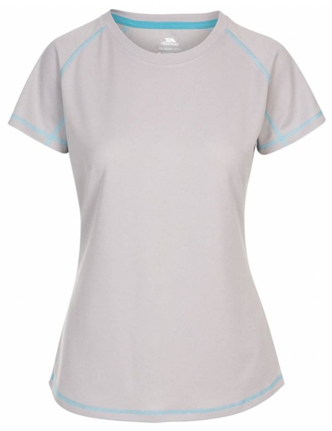 Tricou termo dame Trespass Viktoria T-Shirt (FATOTSO10007) L Platinum