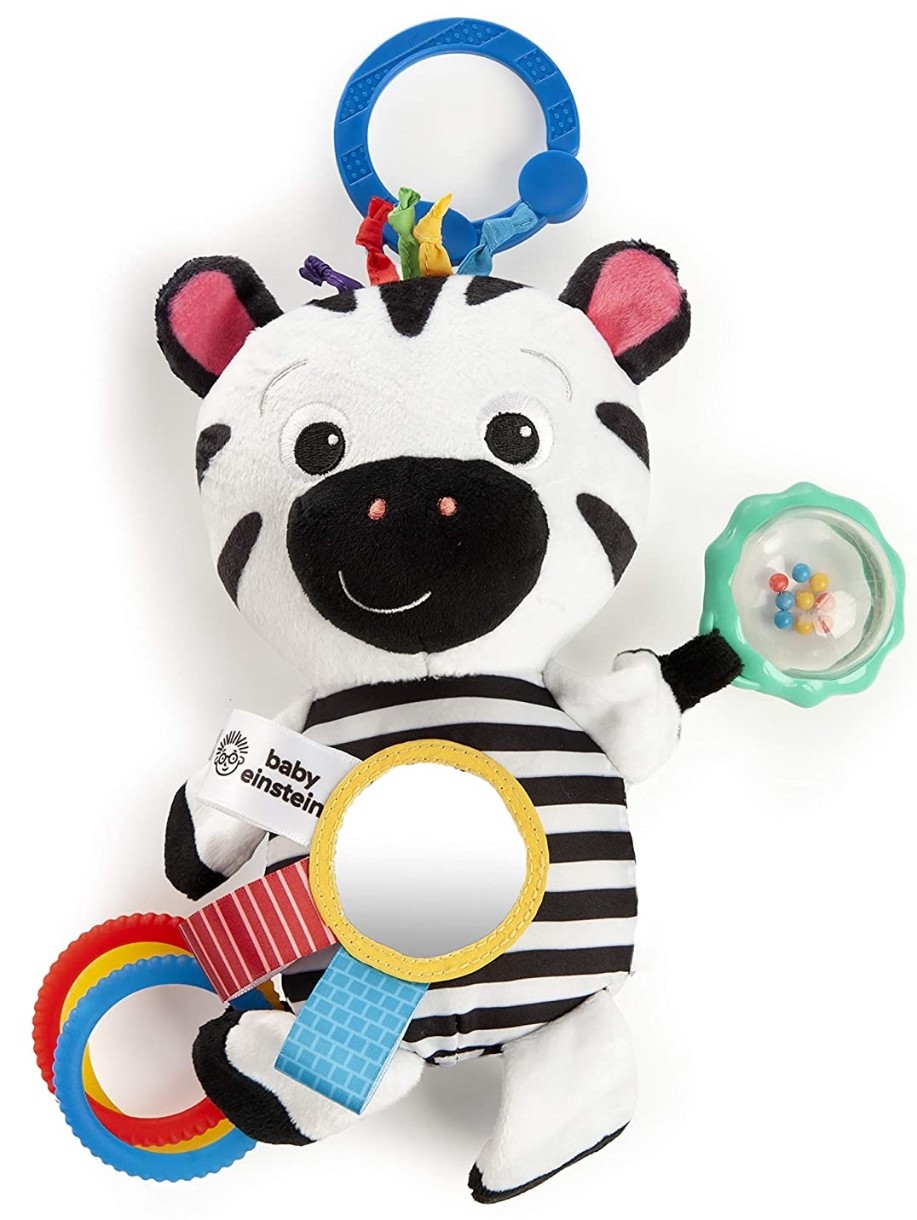 Jucărie pentru pătuturi si carucioare Baby Einstein Zebra (12793)