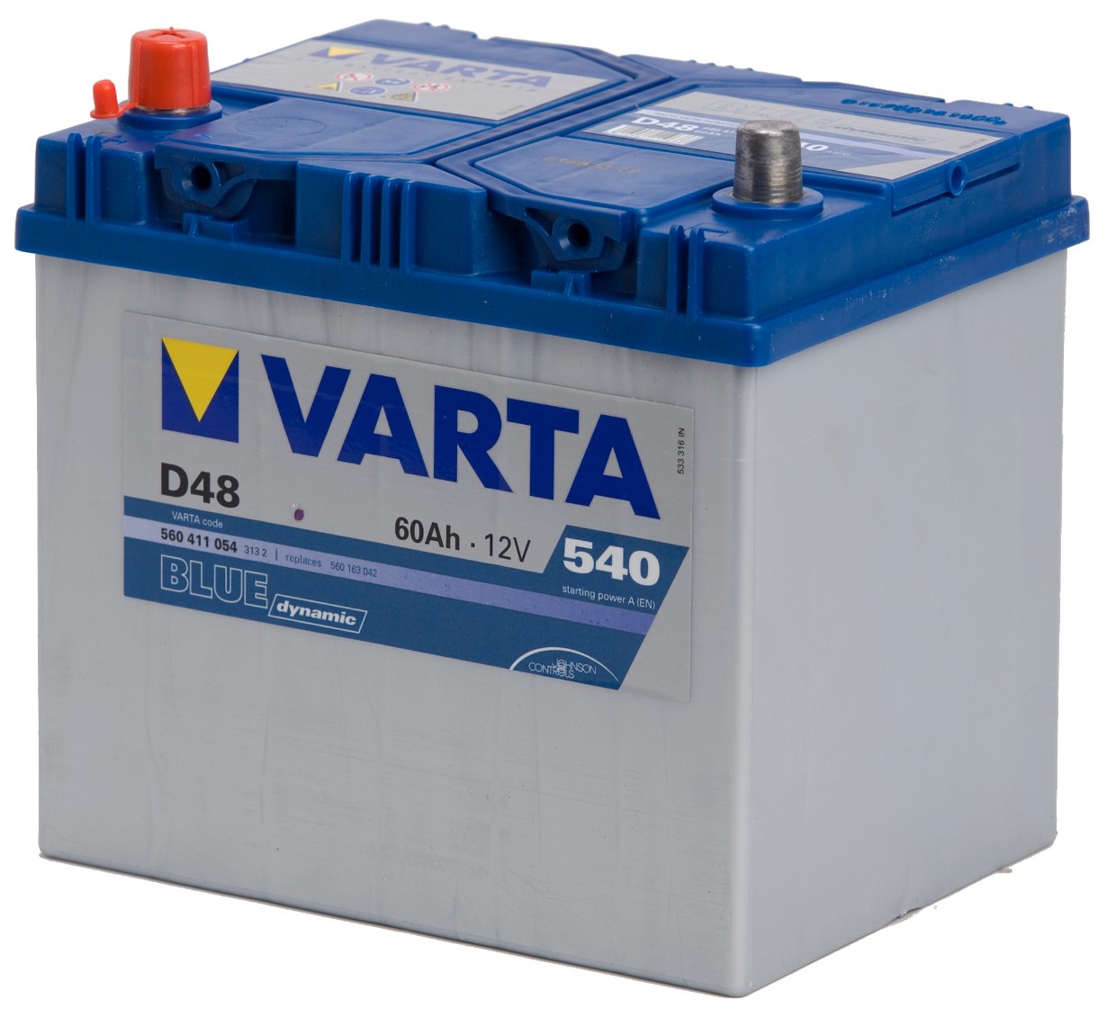 Varta blue dynamic 60. Автомобильный аккумулятор Varta Blue Dynamic b34.