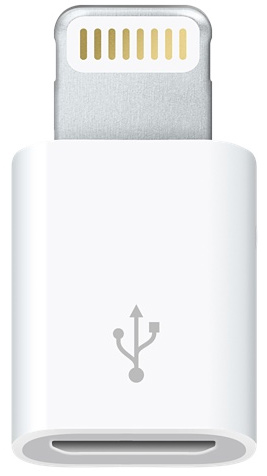 USB Кабель Apple Lightning to Micro USB Adapter (MD820ZM/A)