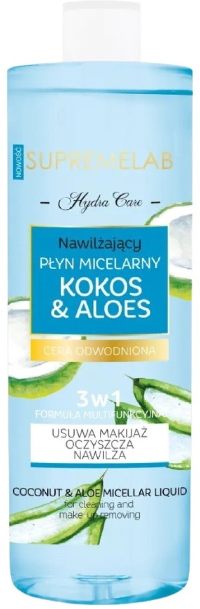 Мицеллярная вода Bielenda Hydra Care Coconut & Aloe 500ml