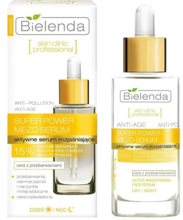 Сыворотка для лица Bielenda Super Power Mezo Serum Vitamin C 30ml