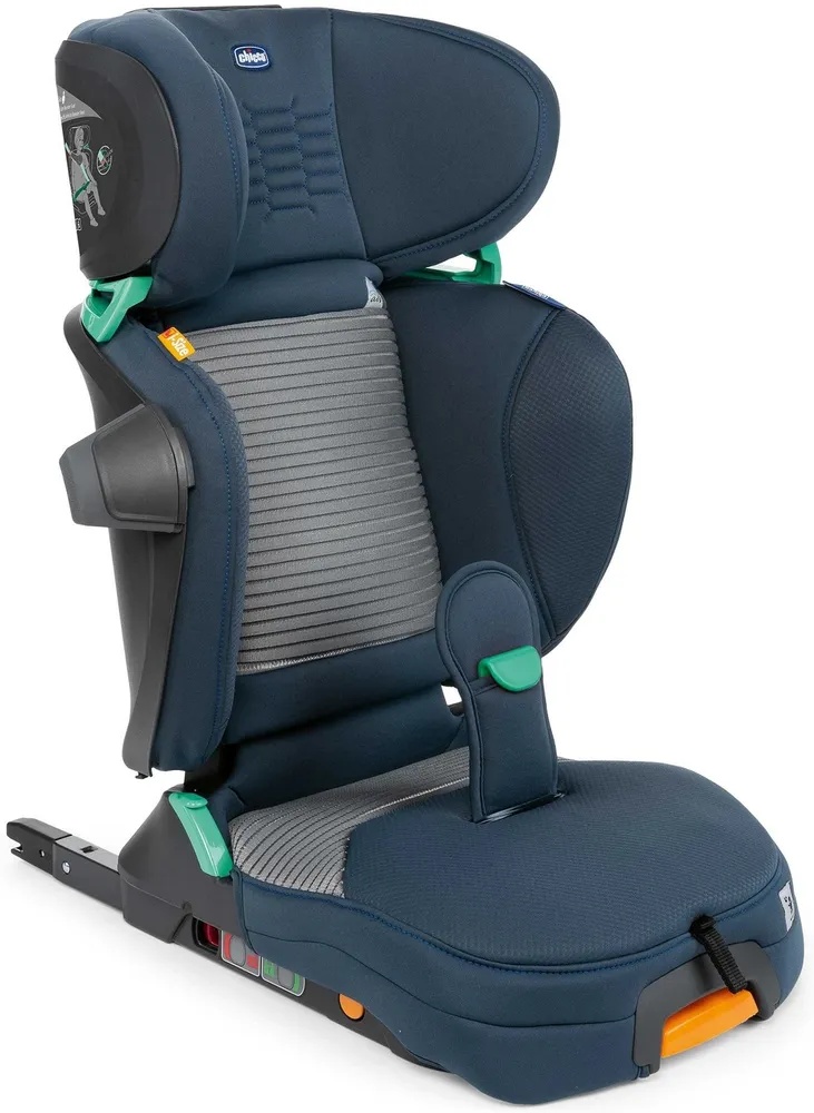 Scaun auto pentru copii Chicco Fold&Go I-Size Isofix Air Ink