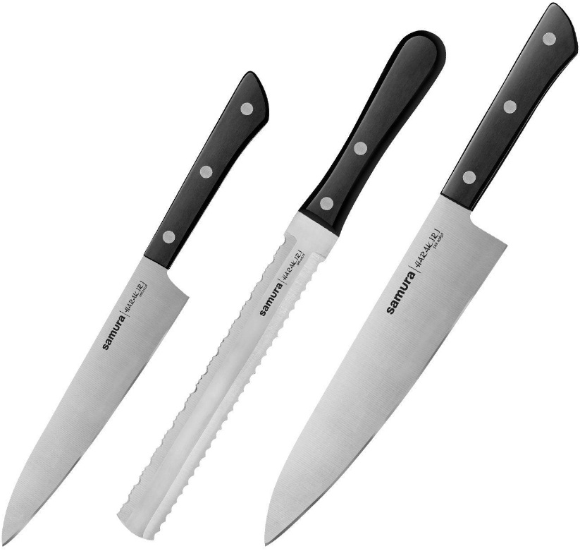Set cuțite Samura Harakiri 3pcs SHR-0230B