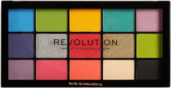 Тени для век Revolution Reloaded Palette Euphoria