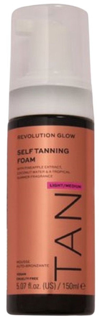 Автозагар Revolution Glow Self Tanning Mousse Medium