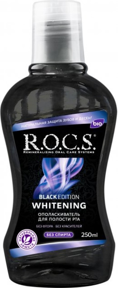 Ополаскиватель для полости рта R.O.C.S. Black Edition 250ml (474720)
