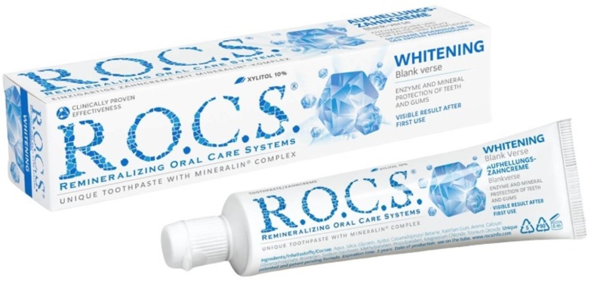 Зубная паста R.O.C.S. Отбеливающая (470906)
