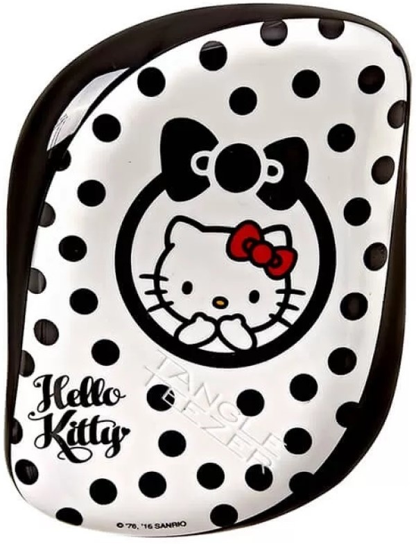 Pieptene pentru par Tangle Teezer Compact Styler Hello Kitty Black