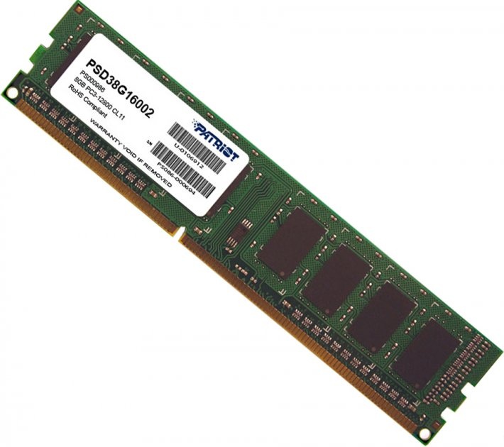 Memorie Patriot Sugnature Line 8Gb DDR3-1600MHz (PSD38G16002)