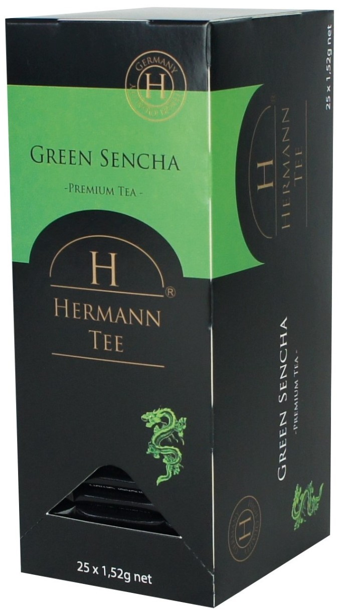 Чай Hermann Green Tea Sencha 25x1.5g
