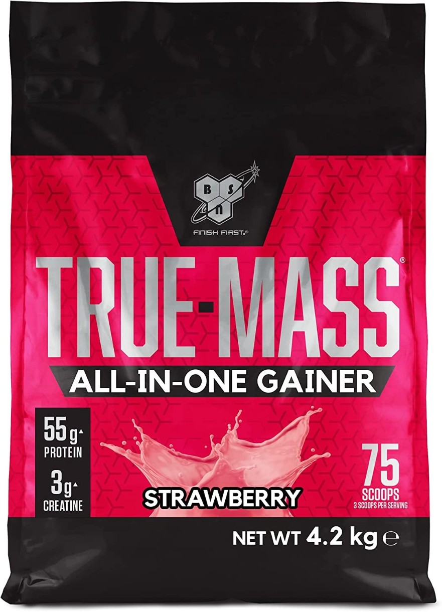 Гейнер BSN True-Mass Strawberry 4200g
