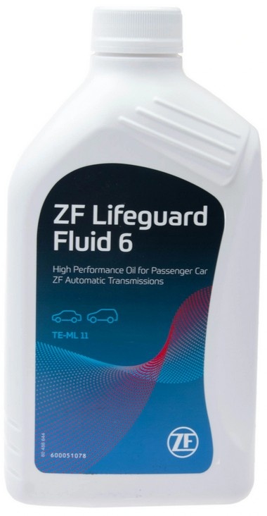Трансмиссионное масло ZF Lifeguardfluid Fluid 6 1L
