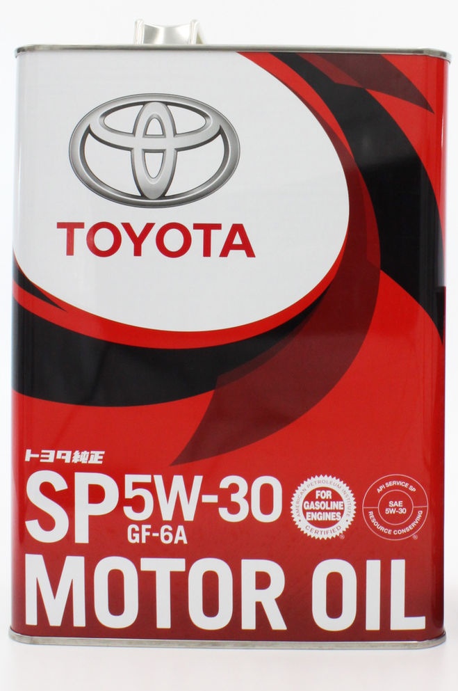 Моторное масло Toyota SP 5W-30 GF-6A 4L, купить по выгодной цене с ...