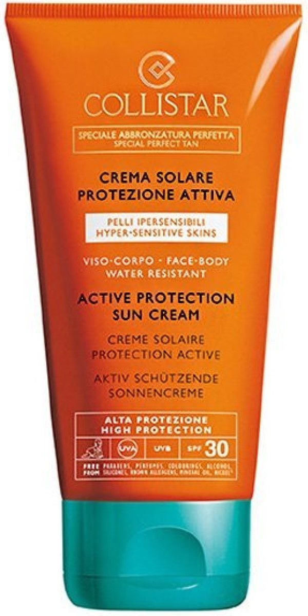 Cremă de protecție solară Collistar Active Protection Sun Cream SPF30 150ml