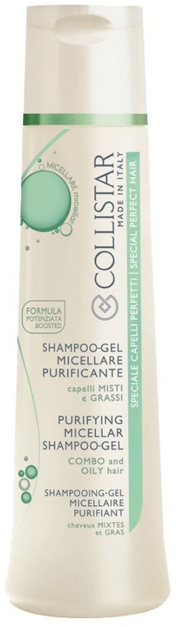 Șampon pentru păr Collistar Purifying Balancing Shampoo-Gel 250ml