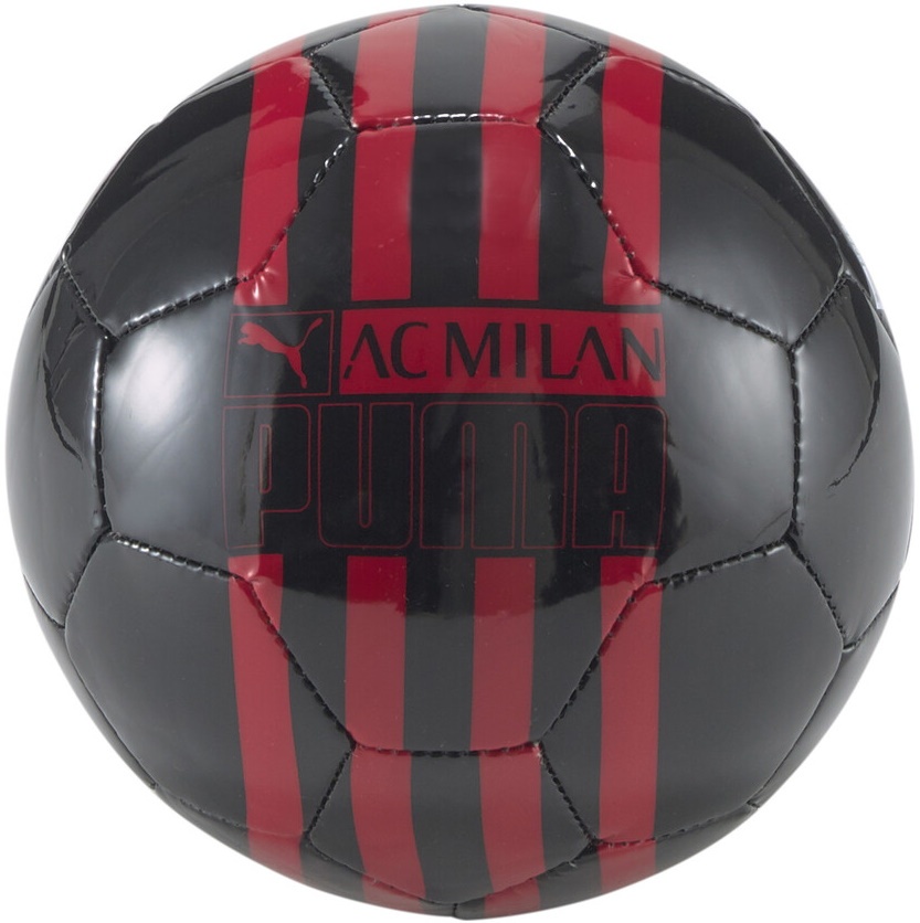 Minge de fotbal Puma Acm Ftblcore Fan Ball Mini Puma Black/Tango Red Mini