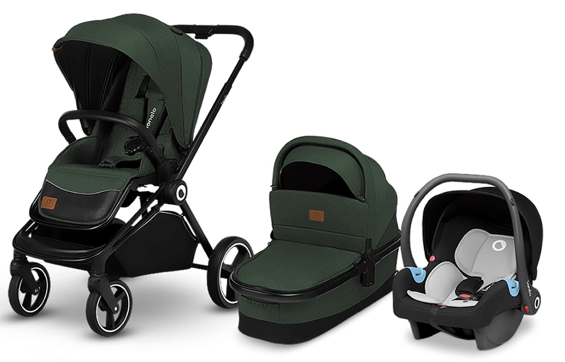 Коляска Lionelo Mika 3in1 Green Forest, купить по выгодной цене с ...