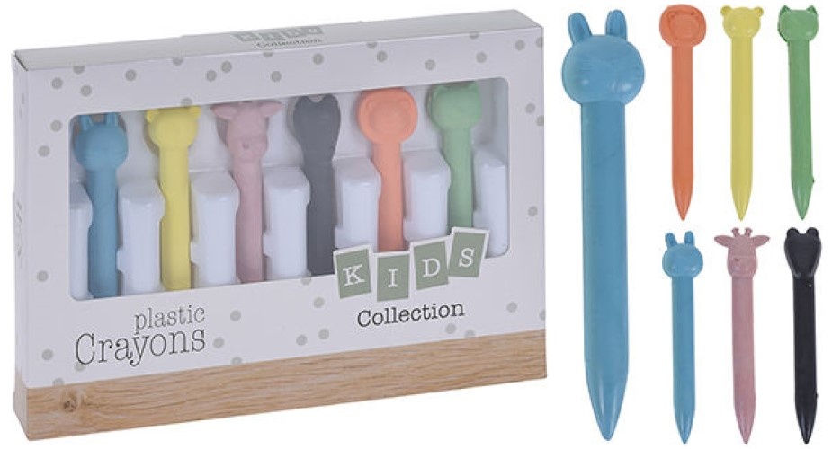 Восковые карандаши Free & Easy (47942) 6pcs