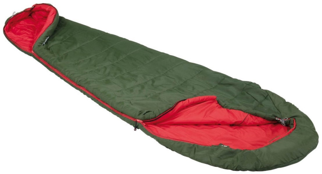 Спальный мешок High Peak Pak 1000 Green/Red 23250