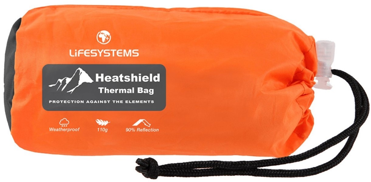 Теплосберегающее экстренное покрывало Lifesystems Light & Dry Heatshield Bag (42150)