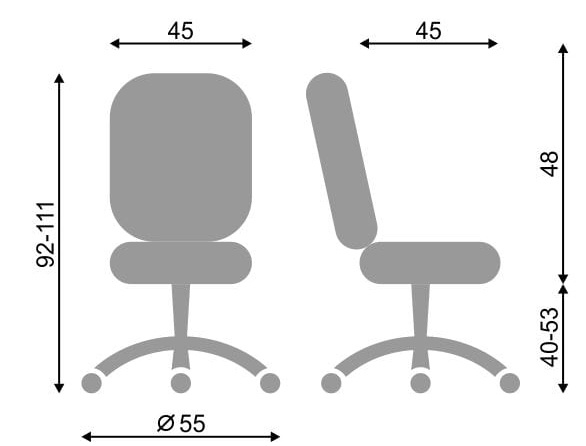 Кресло logica gts mb55 ru