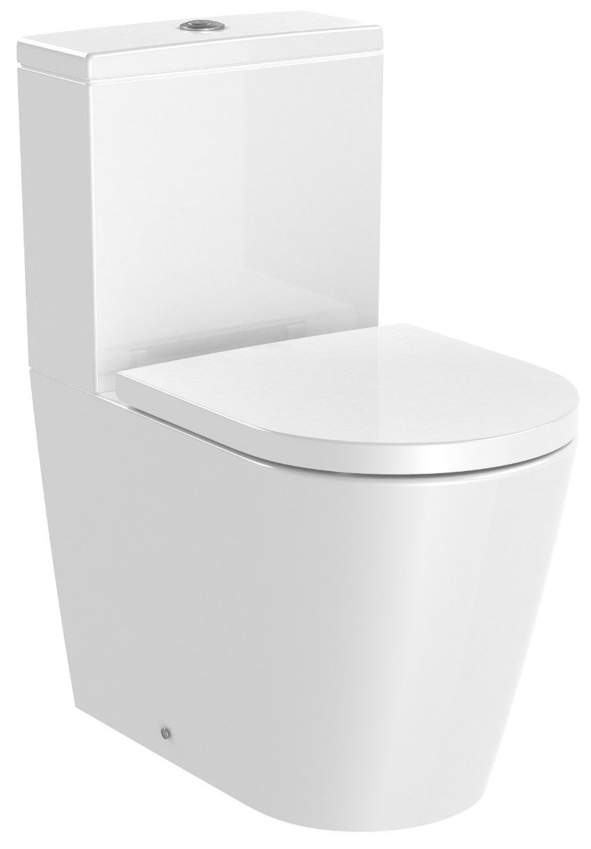 Унитаз Roca Inspira Round Compacto Rimless (A342529000)