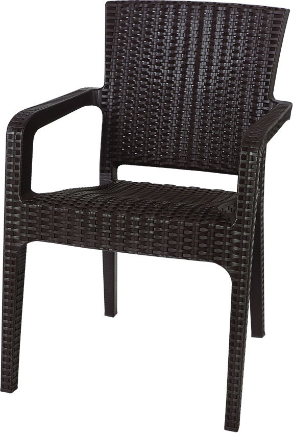 Стул Magnusplus CT 022 Lilyum Rattan Cafeniu