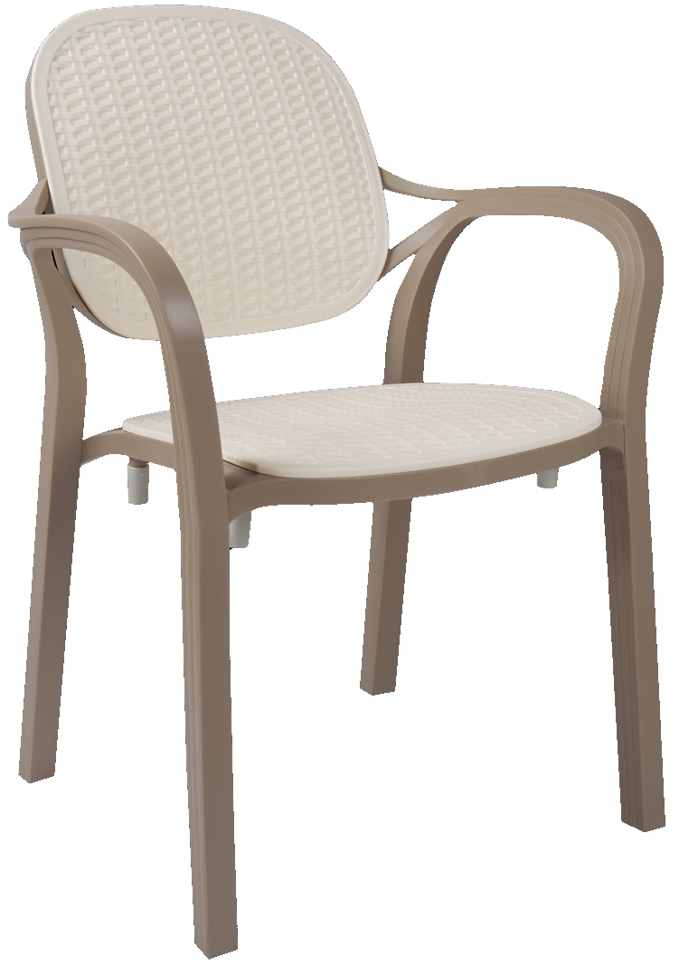 Стул Magnusplus CT 024 Yonca Rattan Cappucino Beige